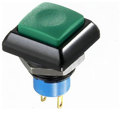 APEM IPC3SAD2 IPC Series Pushbutton 28V DC 5A 1x On/Off Momentary 12x20mm