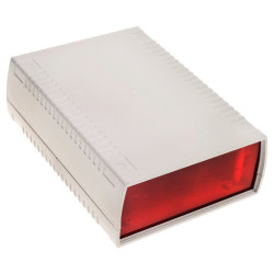 Z112JF Obudowa z ABS 185x136x60 z filtrem czerwonym