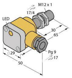 Czujnik indukcyjny Turck BI2-G12SK-Y1X, 1 szt.