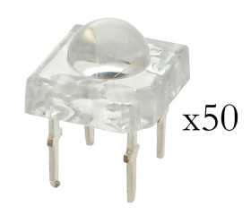 Opencircuit 5mm Piranha Leds green 120 ° - 50 pcs