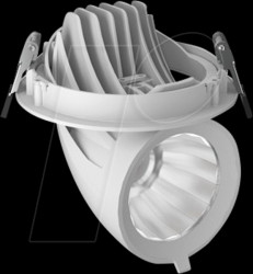 LL-510027 LED recessed downlight, white, 25 W, 3125 lm, 3000 K, 25°