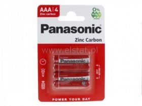 R3 bateria PANASONIC RED; AAA; węglowa ( 1szt)