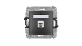 Mini Gniazdo Telefoniczne Pojedyncze 1Xrj11 4-Stykowy Beznarzędziowe...