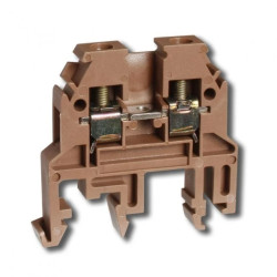 Złączka śrubowa RSA 4 A - Brązowa