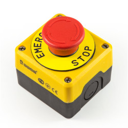 EMAS P1EC400E40K P Series Plastic 1 Hole BDE &#x2B; C4BK (NC) &#x2B; BET60P Control Box