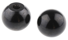 Pokrętło mocujące średnica pokrętła 38mm Kulowy Otwór niegwintowany