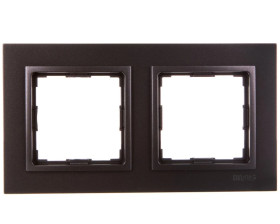 VENA2 Ramka podwójna antracyt 526182