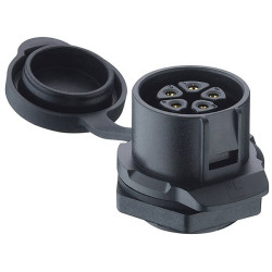 Lumberg 0272 03 DIN Connector Mount 3 Pins 1pc