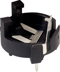 Komora baterii TRU COMPONENTS CH23-1225LF 2 x CR 1225, pin stykowy