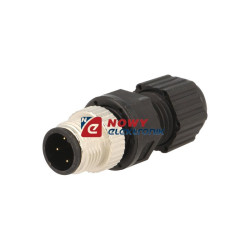 Wtyk męski prosty 4p M12 na kab AMPHENOL