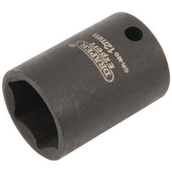 Draper Expert 05022 Expert 12mm 1/4&quot; Square Drive Hi-Torq&#xAE; 6 Point Impact Socket