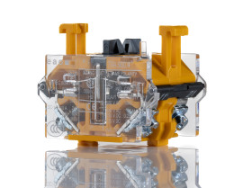 Element przełączający przycisków EAO 704 blokada Blok styków 1CO 500V ac, przyłącze śrubowe