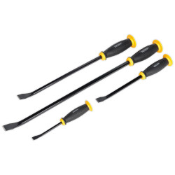 Siegen S0557 Prybar Set with Hammer Cap 4pc