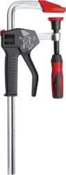 Zacisk jednoręczny EHZ z uchwytem 2-K Bessey EHZ60-2K Maksymalna szerokość mocowania:600 mm Długość produktu: 760 mm Pos