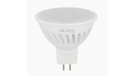 Led Line Prime Żarówka Led Mr16 5W 6500K Zimna 600Lm 10-18V Ac/Dc 5 Lat Gwar.