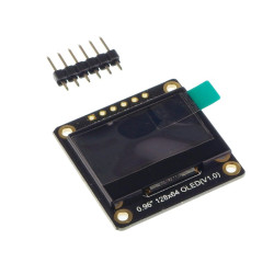 Monochromatyczny wyświetlacz OLED 0.96&quot; 128x64 I2C/SPI