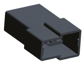 Obudowa do konektorów zaciskanych Wtyczka 2-pinowe Naturalny 22.9mm