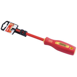 Draper 46518 5.5mm x 125mm Fully Insulated Plain Slot Screwdriver.