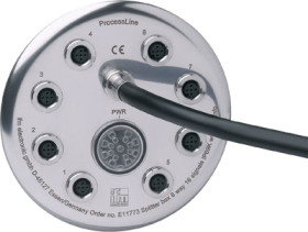 Sensor-actuator distributor, 8 x M12, E11775