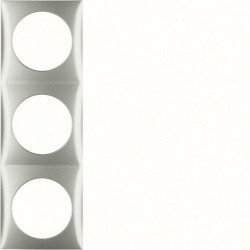 Integro Flow Ramka potrójna stal szlachetna lakierowany 918192524