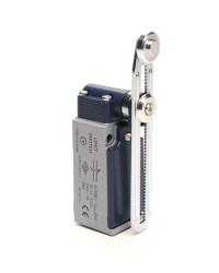 Łącznik L51 w obudowie metalowej 1Z+1R długa regulowana dźwignia z rolką metalową, T0-L51K13MEM123