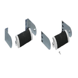 Wieszak kablowy, Pierścień zastawkowy, do użytku z: Obudowa, materiał: Plastik, l. pierścieni: 2