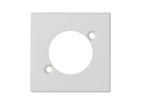 SIMON CONNECT Płytka K45 do gniazd XLR (NEUTRIK) czysta biel K122/9 KONTAKT SIMON