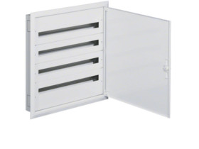 Rozdzielnica podtynkowa 144 modułowa 4x36M drzwi metal PE/N IP30 fw2 FW436FT HAGER