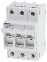 Rozłącznik z bezpiecznikami 3 16A D01 MINIZED Siemens 5SG