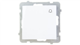 As Przycisk /Dzwonek/ Biały Łp-6G/M/00