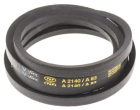 Pas napędowy, profil A, materiał: PET, guma, 13mm x 8mm x 2.11m, RS PRO