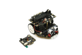 micro:Maqueen Plus V2 (18650 Battery) with HUSKYLENS