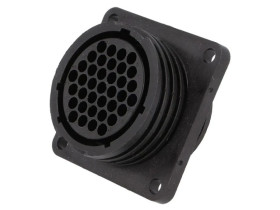 Złącze CPC żeńskie gwint zewnętrzny 37pin 206306-1