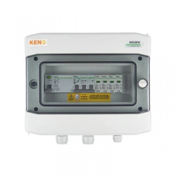 Skrzynka przyłączeniowa inwertera z ogranicznikiem przepięć AC, typ 2, 16A, 3-F, różnic 25A/300ma SH-268 AC