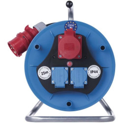 Przedłużacz bębnowy 16A 5P + 2GS 25m H07RN-F 5x1,5 P193250