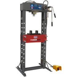 Sealey YK309FAH Air/Hydraulic Press 30tonne Floor Type with Foot Pedal