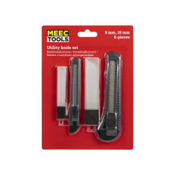 Zestaw noży do tapet uniwersalnych łamanych 8elementów / 2679