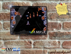 XENON 2 Screenshot Rustic - Metal Sign