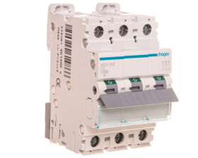 Wyłącznik nadprądowy 3P C 2A 10kA AC NCN302