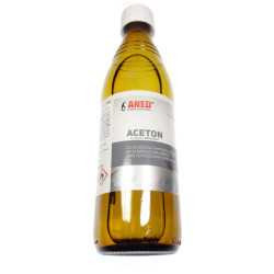 Rozpuszczalnik Aceton 0,5L Butelka Szklana