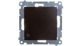 Simon 54 Łącznik Krzyżowy Brąz Mat Dw7a.01/46