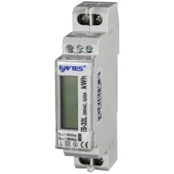 ENTES 101513 ES-32L Digital MID 32A 1-Phase Electricity Meter with LED