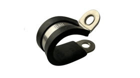 Zacisk kablowy 5mm materiał: Stal Metaliczny Zacisk mocujący