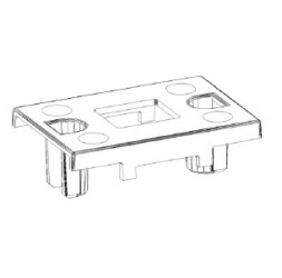 Osłona przekaźnika do użycia z: Seria SC, Seria SCB