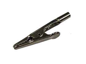 Zacisk krokodylkowy 4A Nie 9mm Srebrny RS PRO