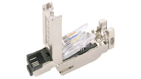 Wtyczka Rj45 2X2 Kat.5 Prosta W Obudowie Metalowej 6Gk1901-1Bb10-2Ae0