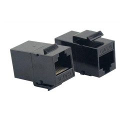 Adapter 2xGniazdo RJ45 Kat.6 UTP moduł keystone łącznik