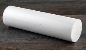 Pręt z fluorowego tworzywa sztucznego PTFE, Ø 100mm x 300mm, kolor: Nieprzezroczyste