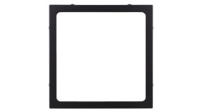 Simon 54 Pierścień Dekoracyjny Czarny Mat Dprz/49