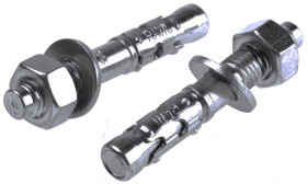 Gniazdo naścienne dł 80mm 12mm Stalowe Ø 12mm RawlPlug Kotwa
